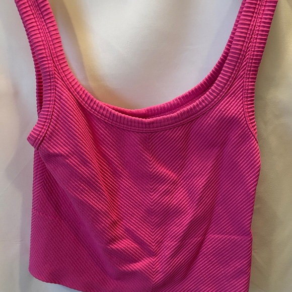 Robeez Bright Pink Ribbed Top - size Small - Picture 5 of 7